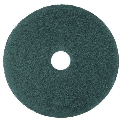 Floor Pads-Stripping | 3M 5300-20 20 in. Low-Speed High Productivity Floor Pads - Blue (5/Carton) image number 0