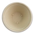 Food Containers & Lids | World Centric BB-SC-12N-LFP 4.5 in. Diameter x 2.5 in. H 12 oz. Paper Fiber Bowls - Natural (500/Carton) image number 1