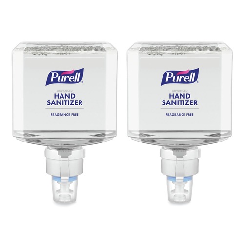 Hand Sanitizers | PURELL 7751-02 1200 ml Refill Fragrance-Free Advanced Hand Sanitizer Gentle and Free Foam for ES8 Dispensers (2/Carton) image number 0