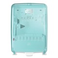 Towel Dispensers | Tork 651220 12.56 in. x 10.57 in. x 18.09 in. Washstation Dispenser - Aqua/White image number 0