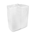 Food Containers & Lids | Pactiv Corp. YTD199010000 9.13 in. x 9 in. x 3.25 in. Dual Tab Lock Foam Hinged Lid Containers - White (150/Carton) image number 2