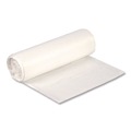 High-Density Trash Bags | Boardwalk Z4833LNKR01 16 Gallon 8 mic 24 in. x 33 in. Perforated Roll High-Density Can Liners - Natural (1000/Carton) image number 0