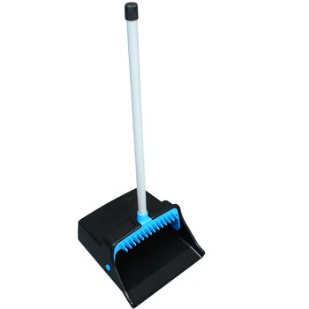 DUST PANS | Impact T0013-01 LobbyMaster 11.72 in. Wide Plastic Dust Pan - Blue/Black