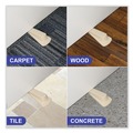 Doorstops | Master Caster 00975 Big Foot 2.25 in. W x 4.75 in. D x 1.25 in. H No Slip Rubber Wedge Doorstop - Beige (2/Pack) image number 5