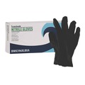 Food Service Disposable & Single Use Gloves | Boardwalk BWK396XLCT 4.4 mil Disposable General-Purpose Powder-Free Nitrile Gloves - X-Large, Black (1000/Carton) image number 1
