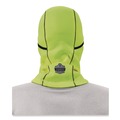 Head & Face Protection | Ergodyne 16834 N-Ferno 6823 One Size Fits Most Fleece Hinged Balaclava Face Mask - Lime image number 8