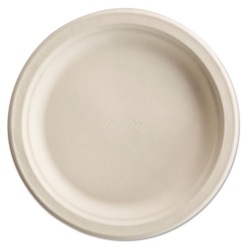 Plates | Chinet 25775 8.75 in. Diameter Paper Pro Round Plates - White (500/Carton) image number 0