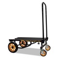 Carts & Trucks | Advantus 86201 33.25 in. x 17.25 in. x 42.5 in. 500 lbs. Capacity 8-in-1 Multi-Cart - Black image number 2