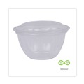Food Containers & Lids | Eco-Products EP-SB18 5.5 in. x 2.3 in. 18 oz. Renewable and Compostable Plastic Containers - Clear (150/Carton) image number 8