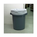 Low-Density Trash Bags | Boardwalk H7658EWK 38 in. x 58 in. 60 gal. 0.7 mil Linear Low Density Industrial Can Liners - White (100/Carton) image number 3