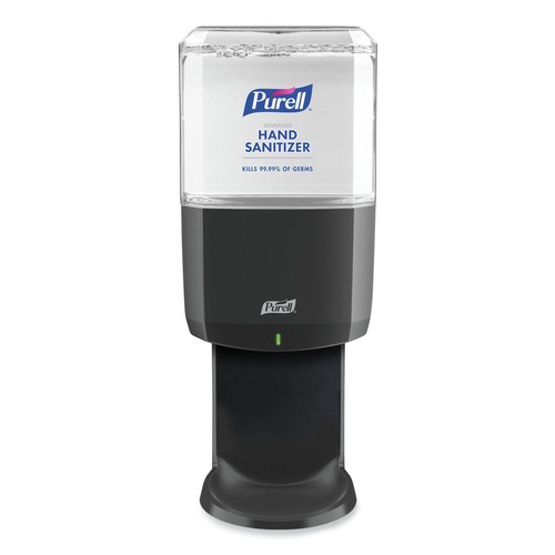 Hand Sanitizer Dispensers | PURELL 7724-01 ES8 5.25 x 8.56 x 12.13 1,200 mL Touch Free Hand Sanitizer Dispenser - Graphite (1/Carton) image number 0