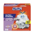 Drawstring & Kitchen Bags | Hefty E8-8366 23.75 in. x 24.88 in. 13 gal. Ultra Strong Scented Drawstring Tall Kitchen Bags - Lavender/Vanilla, White (330/Carton) image number 0