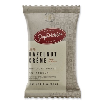 PapaNicholas Coffee 25187 Premium Coffee - Hazelnut Crème (18/Carton)