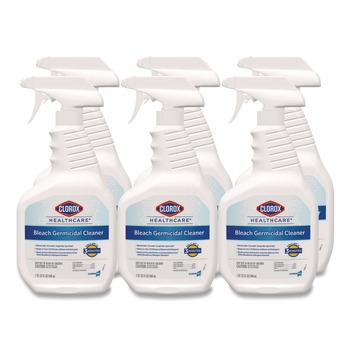 Clorox Healthcare 68970 32 oz. Bleach Germicidal Cleaner (6/Carton)