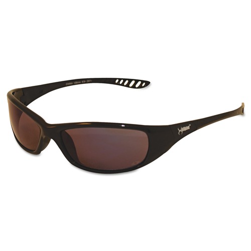 Eye Protection | Ansell 25716 V40 HellRaiser Safety Glasses - Black Frame, Photochromic Light-Adaptive Lens image number 0