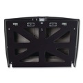 Toilet Seat Cover Dispensers | Scott 09506 17.5 in. x 2.25 in. x 13.25 in. Personal Seat Cover Dispenser - Black image number 3