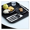 Disposable Forks | Boardwalk BWKFORKHWPSBIW Heavyweight Wrapped Polystyrene Fork Cutlery - Black (1000/Carton) image number 7