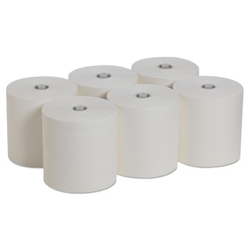 Georgia Pacific Professional 26490 7.87 in. x 1150 ft. 1-Ply Pacific Blue Ultra Paper Towels - White (6 Rolls/Carton)