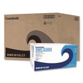 Food Service Disposable & Single Use Gloves | Boardwalk BWK365LCT 2.6 mil 9.5 in. Long Powder-Free General Purpose Vinyl Gloves - Large, Clear (100/Box, 10 Boxes/Carton) image number 0