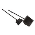 Dust Pans | Carlisle 36141503 11.8w x 36h Duo-Pan Upright Dust Pan and Broom with 24.5 in. Handle - Black image number 7