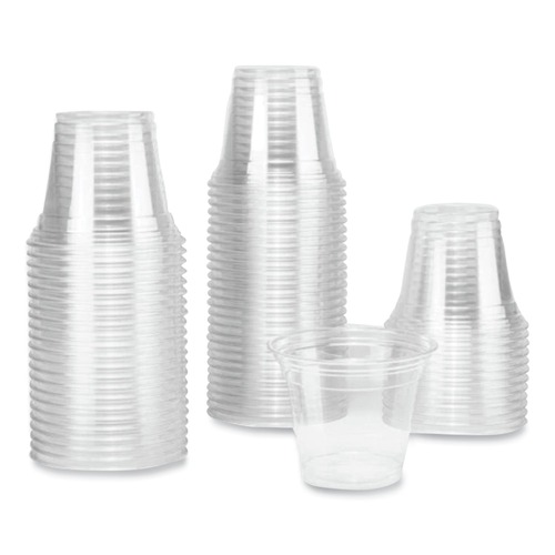 Cups | Karat C-KC9 9 oz. PET Plastic Cups - Clear (1000/Carton) image number 0