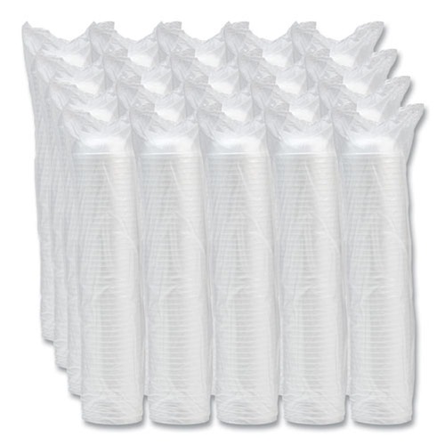 Bowls | Dart 6B20 6 oz. Insulated Foam Bowls - White (1000/Carton) image number 0