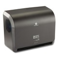 Towel Dispensers | Georgia Pacific Professional 54518 Pacific Blue Ultra 14.56 in. x 7.38 in. x 11.56 in. Mini Paper Towel Dispenser - Black image number 1