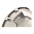 Indoor Waste Receptacles | Rubbermaid Commercial FG262000WHT 20 gal. Plastic Vented Round Brute Container - White image number 2