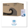 Straws/Stems/Sticks | Boardwalk BWKSLSTUBL 8 in. Polypropylene Cocktail Straws - Black (10/Carton) image number 5