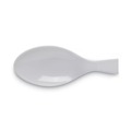 Disposable Spoons | Dixie TM23C7 Individually Wrapped Mediumweight Polystyrene Cutlery Teaspoons - White (1000/Carton) image number 2