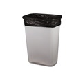 Repro Trash Bags | Heritage X8046SK R01 Low Density 45 Gallon 40 in. x 46 in. Repro Can Liners - Black (5 Rolls/Carton) image number 5