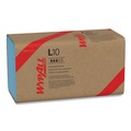 Perforated Roll & Hand Towels | WypAll 05123 L10 9.1 in. x 10.25 in. Windshield Towels - Light Blue (224/Pack, 10 Packs/Carton) image number 1