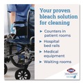 Cleaning Cloths & Wipes | Clorox Healthcare 30359 12 in. x 12 in. 1-Ply Bleach Germicidal Wipes - Unscented, White (110/Pouch) image number 6