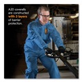 Hand Sanitizing Wipes | Ansell KCC58517 A20 Breathable Particle Protection Coveralls - 4X-Large, Blue (20/Carton) image number 4