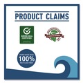 Perforated Roll & Hand Towels | Boardwalk 4513 11 in. x 9 in. 2-Ply Kitchen Roll Towel - White (30/Carton) image number 3