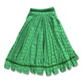 Mop Heads | Rubbermaid Commercial FGT81306GR00 1 in. Headband Microfiber Tube Wet Mop - Green image number 0