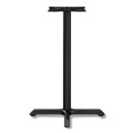 Indoor Dining & Cafe Tables | Alera ALETBH283B Hospitality Series 27.5 in. x 28.5 in. 300 lbs. Capacity Steel Single-Column Bases - Black image number 2
