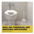 Toilet Brushes | Rubbermaid Commercial FG631000WHT 10 in. Handle Commercial-GradeToilet Bowl Brush - White (24/Carton) image number 6