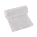 High-Density Trash Bags | Boardwalk Z4824RNKR01 10 Gallon 6 mic 24 in. x 23 in. Perforated Roll High-Density Can Liners - Natural (50 Bags/Roll, 20 Rolls/Carton) image number 1