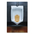 Toilet & Urinal Deodorizers | Boardwalk TSU-P-006I006I-25-AAS80 5.22 oz Vertical Urinal Screen - Summer Sunshine Scent/Yellow (6/Carton) image number 4