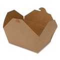 Food Containers & Lids | SCT SCH 0733 ChampPak 7.75 in. x 5.5 in. x 2.5 in. #3 Carryout Boxes - Kraft (200/Carton) image number 1