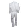 Cleaning Cloths & Wipes | Ansell KCC 46005 A30 Elastic-Back Coveralls - Double Extra Large, White (25/Carton) image number 2