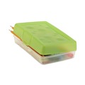 Office Boxes & Bins | Storex 61605U12C 8.38 x 5.63 x 2.5 Pencil Box - Randomly Assorted Colors image number 4