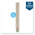 Cups | Dixie 5338CD PerfecTouch 8 oz.Paper Hot Cups - Coffee Haze Design (50/Pack) image number 1