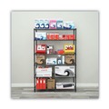 Racks & Shelving | Alera ALESW664818BA NSF Certified 6-Shelf 48 in. x 18 in. x 72 in. Wire Shelving Kit - Black Anthracite image number 4
