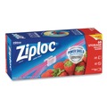 Resealable Bags | Ziploc 316489 9.5 in. x 2.63 in. x 10.56 in. Gallon Slider Storage Bags - Clear (9/Carton) image number 1