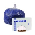 High-Density Trash Bags | Boardwalk V8647ENKR01 43 in. x 47 in. 56 gal. 19 Microns High-Density Can Liners - Natural (150/Carton) image number 3