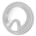 Cup Lids | Fabri-Kal SLKC1224 Sip Lid Greenware Cold Drink Lids Fits 12 oz. to 24 oz. Cups - Clear (1000/Carton) image number 0