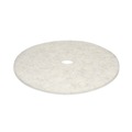 Floor Pads-Cleaning, Buffing & Polishing | Boardwalk 7000126619 27 in. Diameter Natural Burnishing Floor Pads - White (5/Carton) image number 2