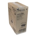 Food Storage Containers & Lids | Pactiv Corp. NV2GRT3688B EarthChoice Versa2Go 8.4 x 5.6 x 2 36 oz Plastic Microwaveable Container - Black/Clear (150/Carton) image number 3